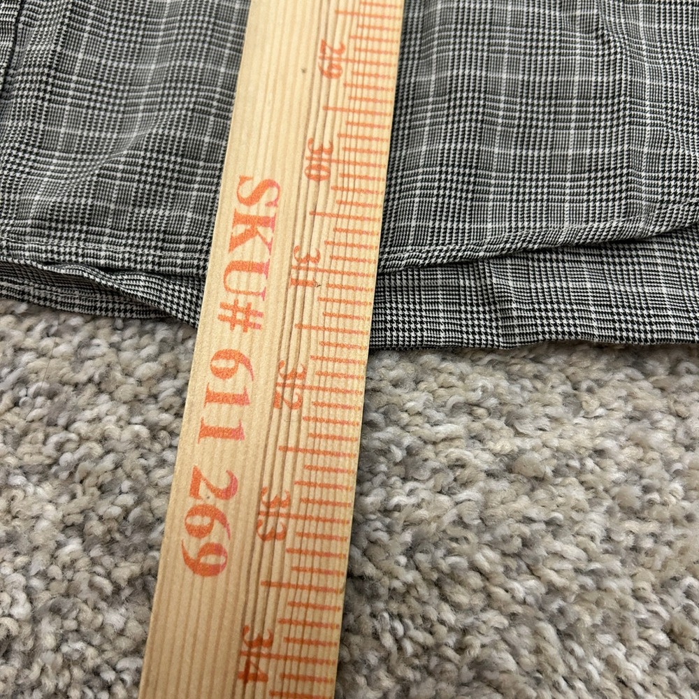 Polo Ralph Lauren Button Up XL Grey Glen Plaid RL Twill Cotton Shirt Long Sleeve - Picture 3 of 7